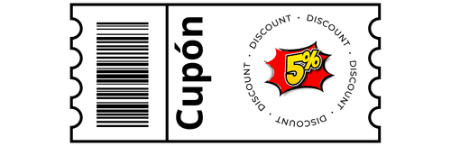 Cupón de Descuento 5%