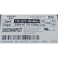 Tarjeta electronica para refigeracion Inverter -numero de parte 051201 Tarjeta electronica para refigeracion Inverter -numero de parte 051201