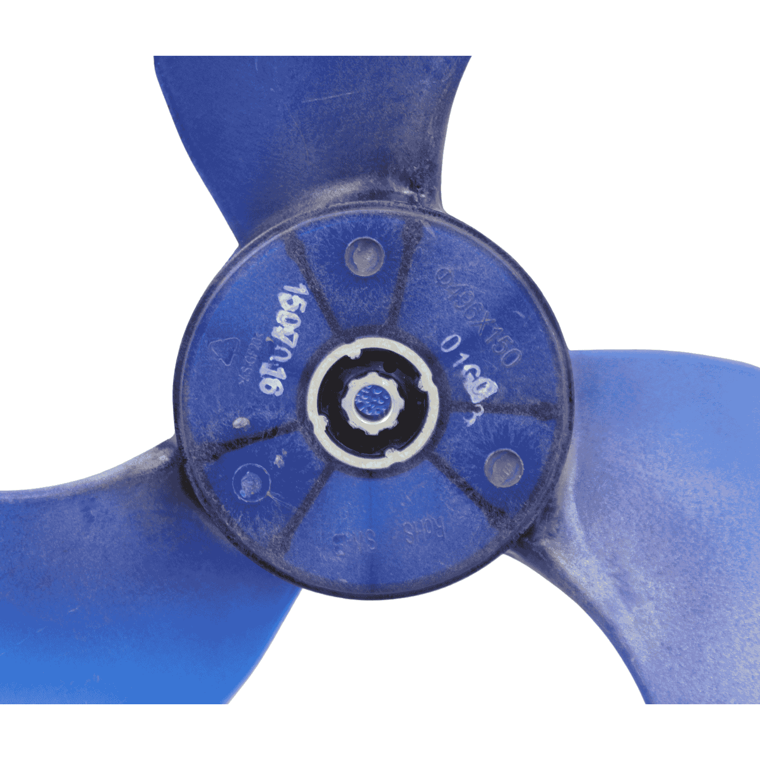 Aspa Condensadora Para MiniSplit Mirage Largo 53.4cm Centro 13cm Flecha 1/2 3 Hojas - 201100300527