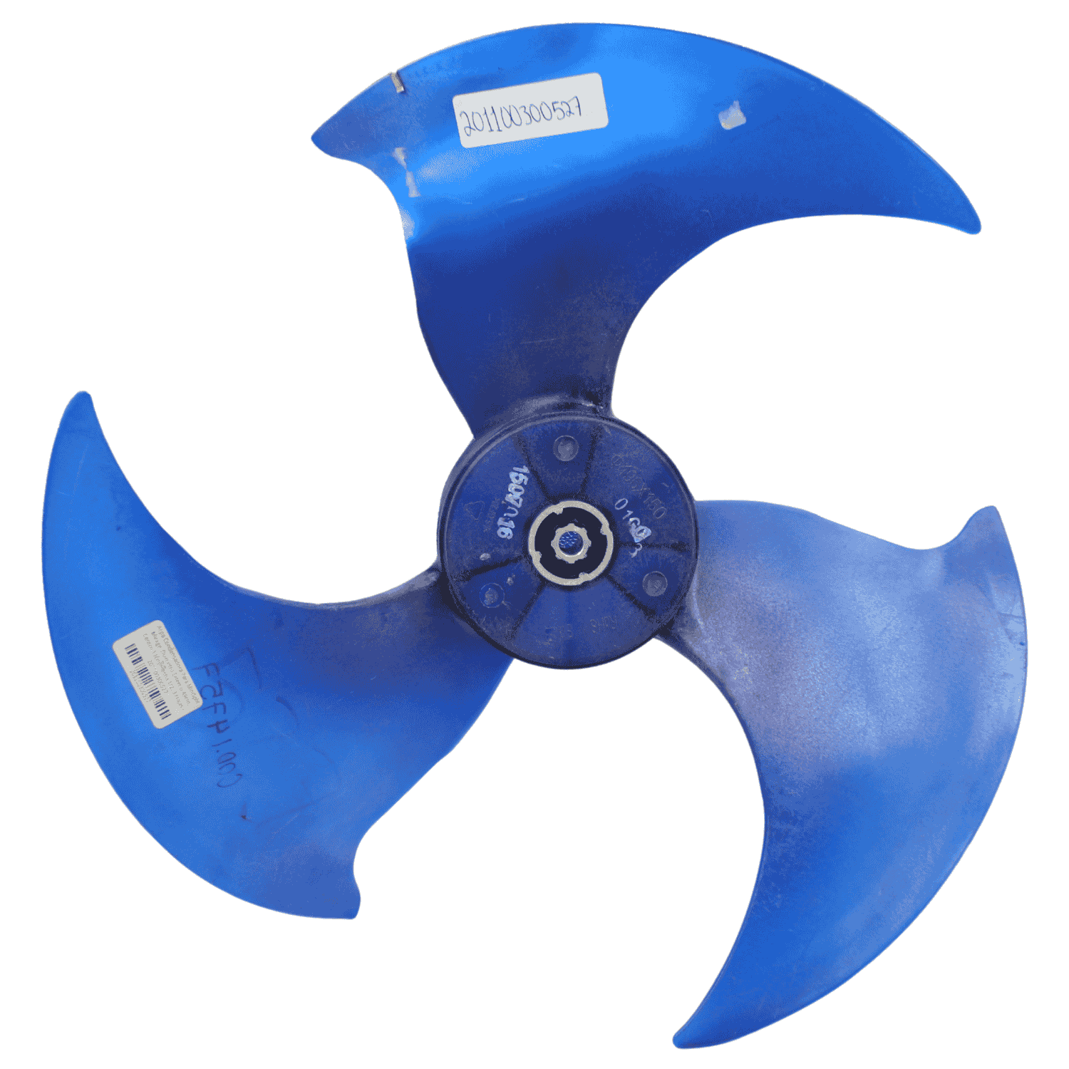 Aspa Condensadora Para MiniSplit Mirage Largo 53.4cm Centro 13cm Flecha 1/2 3 Hojas - 201100300527