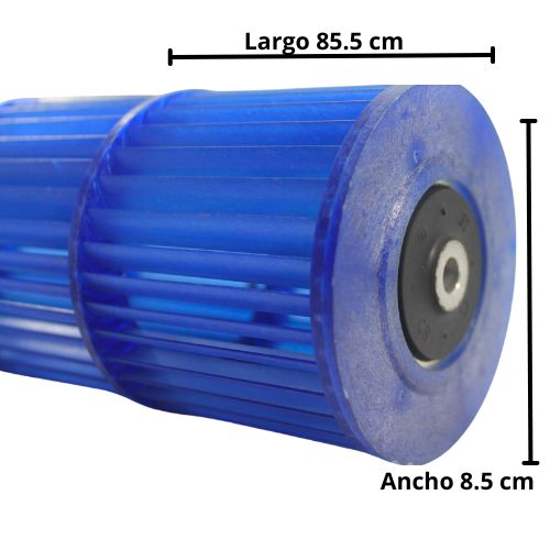 Turbina Evaporador Mirage Largo 85.5 cm x Ancho 8.5 cm Opresor Interno - 12100102000131-2 Turbina Evaporador Mirage Largo 85.5 cm x Ancho 8.5 cm Opresor Interno - 12100102000131-2