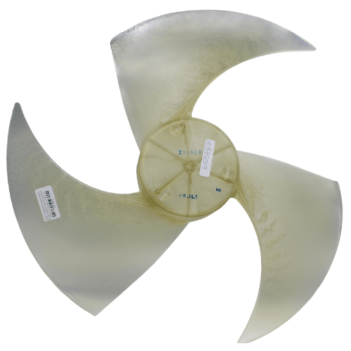 Aspa Condensador para Minisplit Mirage Largo 57.3 cm Ancho 16 cm Flecha 1/2 3 Hojas - 10335013 Aspa Condensador para Minisplit Mirage Largo 57.3 cm Ancho 16 cm Flecha 1/2 3 Hojas - 10335013
