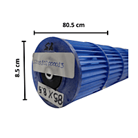 Turbina Evaporador Mirage, Largo 80.5Cm, Ancho 8.5Cm, Opresor Interno Turbina Evaporador Mirage, Largo 80.5Cm, Ancho 8.5Cm, Opresor Interno