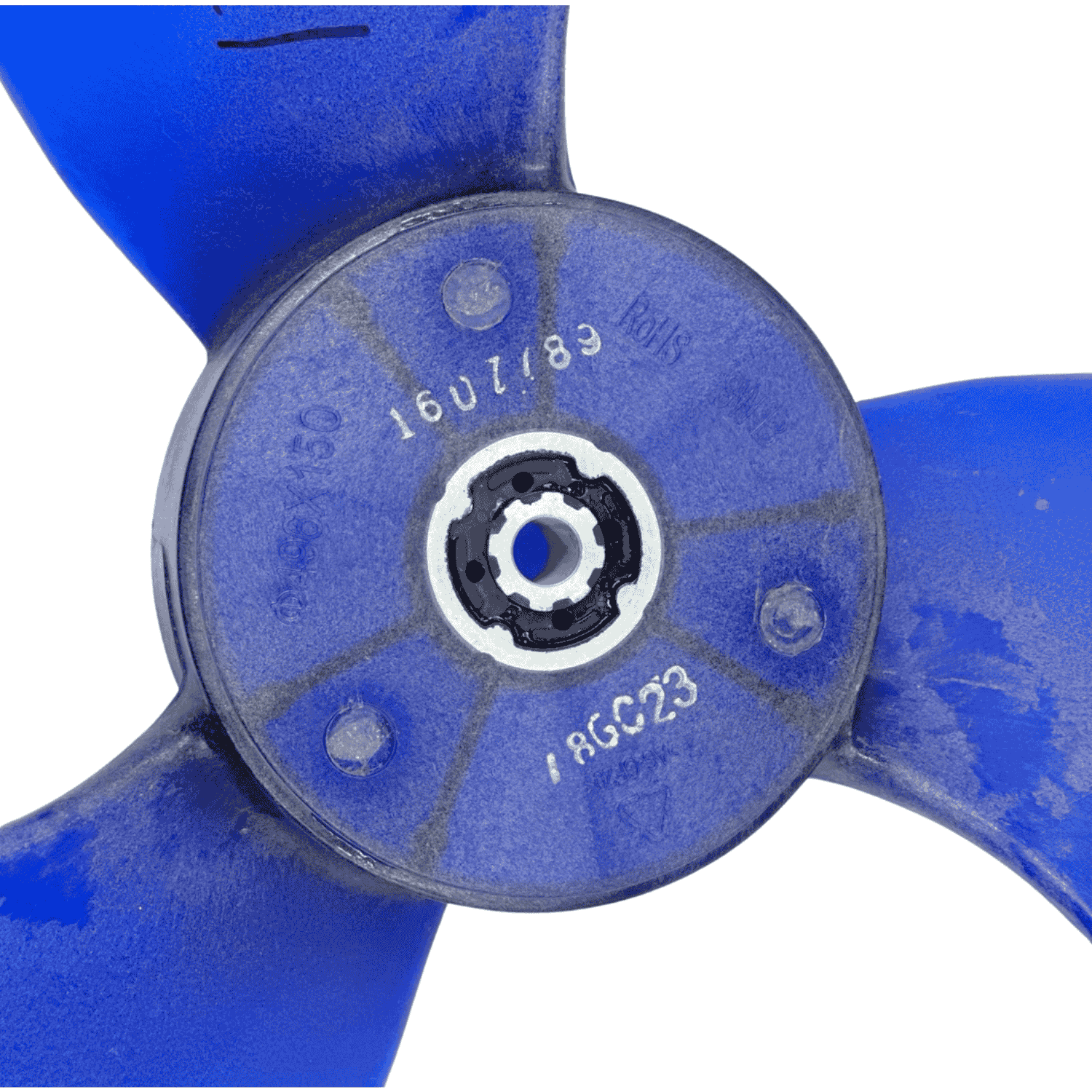 Aspa Condensador Para MiniSplit Mirage 2T Largo 54cm Ancho 13cm Flecha 1/2 3 Hojas - 12100105000028