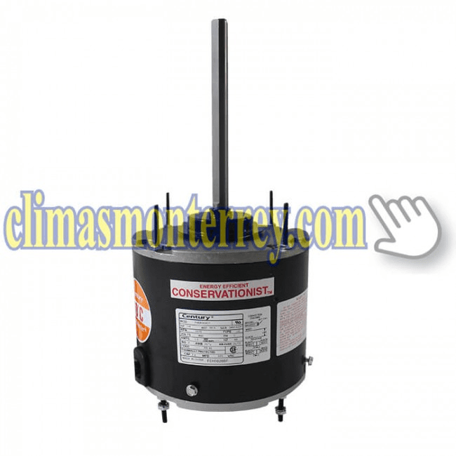 Motor Condensador Century 1/4 Hp 460 V 1075 Rpm Flecha De 1/2 - Feh1026 Motor Condensador Century 1/4 Hp 460 V 1075 Rpm Flecha De 1/2 - Feh1026