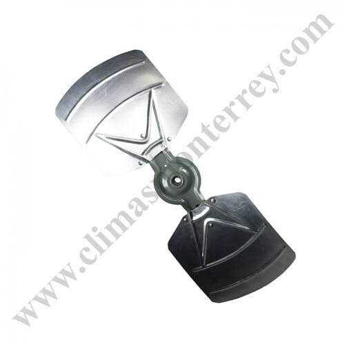 Aspa Aluminio 2 Hojas Flecha 1/2 Diametro 24 Pulgadas Con Buje Clima Central 3 Ton Giro Cw York - 2625515000 Aspa Aluminio 2 Hojas Flecha 1/2 Diametro 24 Pulgadas Con Buje Clima Central 3 Ton Giro Cw York - 2625515000