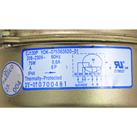 Motor Para Ventana Mirage 1Ton, Cj130P(Ydk-075563502-01),208-230V,60Hz,75W,0.6A,6 Polos, Ip 44, Macq1221J, - 150113051 Motor Para Ventana Mirage 1Ton, Cj130P(Ydk-075563502-01),208-230V,60Hz,75W,0.6A,6 Polos, Ip 44, Macq1221J, - 150113051