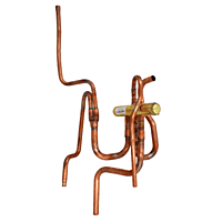 Valvula Reversible con Araña para Minisplit Mirage 05 Ton -  15422000015058