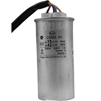 Capacitor Dual 15+42 Micro Faradio, 300VAC - 17400104000787-1 Capacitor Dual 15+42 Micro Faradio, 300VAC - 17400104000787-1