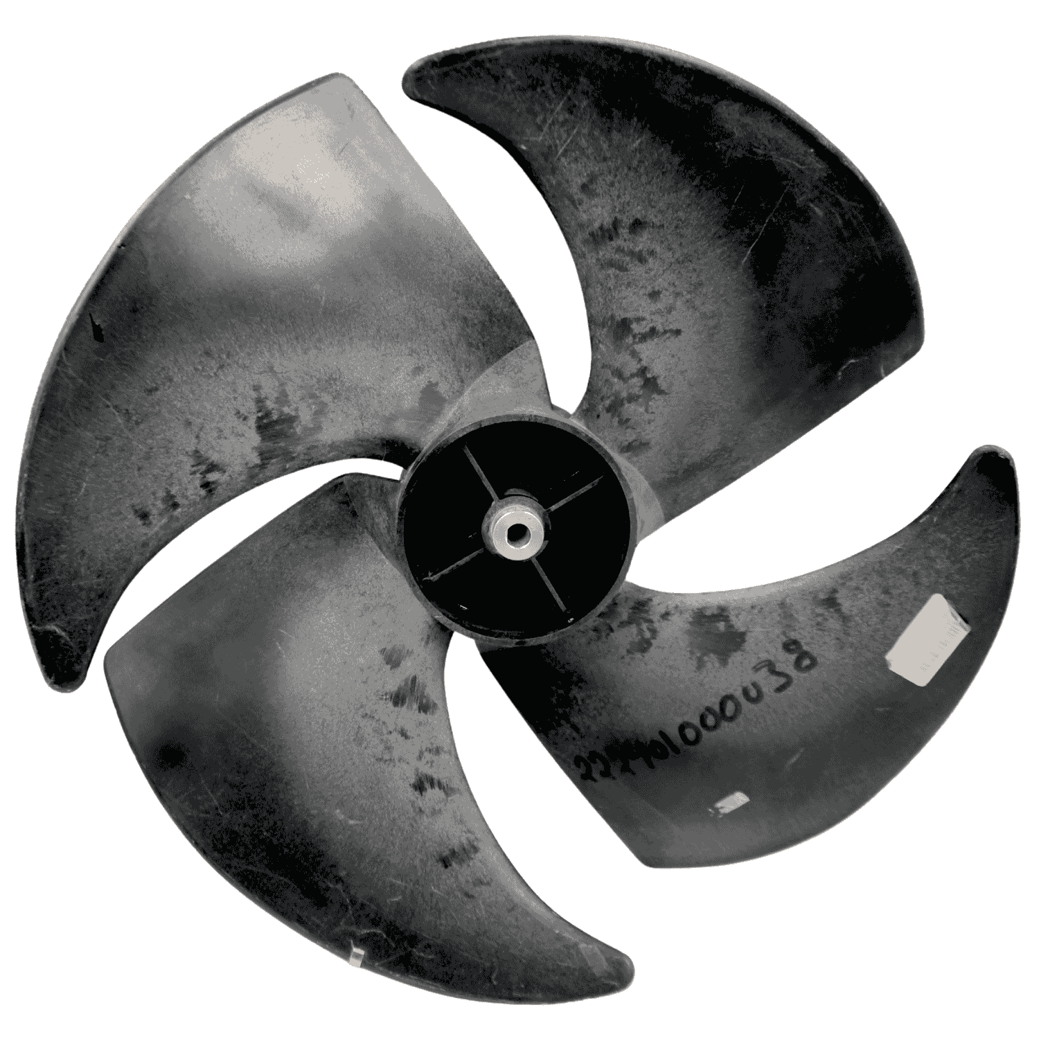 Aspa Para Minisplit Vertical Condensador 2 Toneladas Largo 49.3cm Ancho Aro 12.3cm Flecha 1/2 CCW 4 Hojas - 222401000038