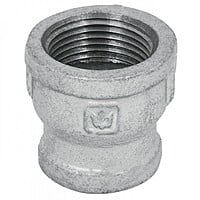 Reducción campana, acero galvanizado, 1-1/2x3/4' - CG-298 / 48765 Reducción campana, acero galvanizado, 1-1/2x3/4' - CG-298 / 48765