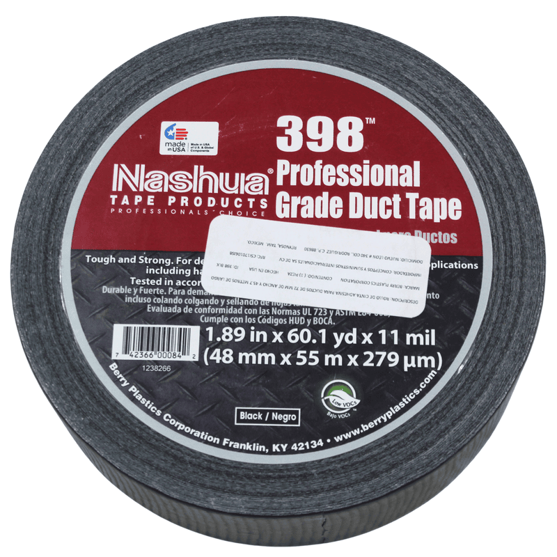 Cinta Adhesiva para Ductos de 72mm de ancho y 45.7 metros de largo - Nashua 398