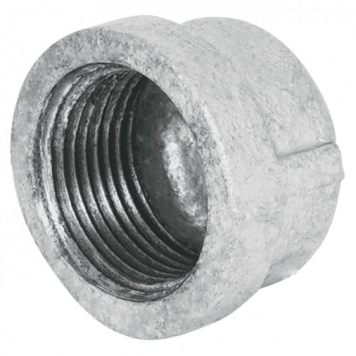 Tapón capa, acero galvanizado, 1-1/4' - CG-304 / 48786 Tapón capa, acero galvanizado, 1-1/4' - CG-304 / 48786