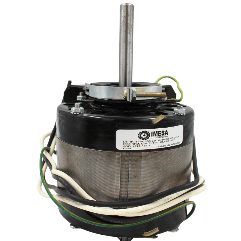 Motor tipo Polo Sombreado McMillan, 208-230 V, 50/60 Hz, 1550 RPM, 1/6 Hp, Rotacion CWLE, Clase B - 4125-458/2