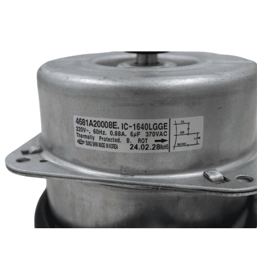 Motor Para Minisplit, Condensador 2 Toneladas Multi, 220V, 60Hz, 0.88A, Capacitor 6Mf 370Vac 4681A20008E
