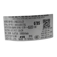 Motor Condensador Para Minisplit Lg Inverter, Modelo Vr - 4681A20172Q