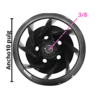 Turbina Para Clima Ventana Lg-5900A10004A Turbina Para Clima Ventana Lg-5900A10004A
