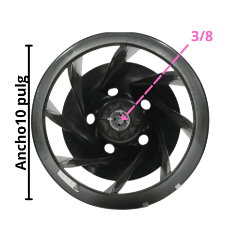 Turbina Para Clima Ventana Lg-5900A10004A Turbina Para Clima Ventana Lg-5900A10004A