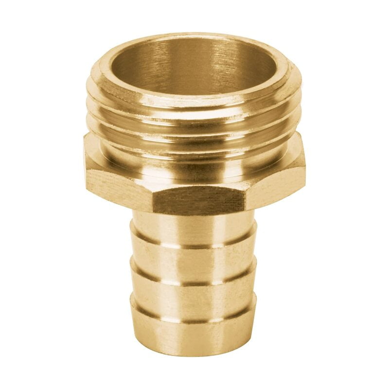 Conexión de laton macho de 3/4' para manguera, blister - CM-3/4B / 12287 Conexión de laton macho de 3/4' para manguera, blister - CM-3/4B / 12287