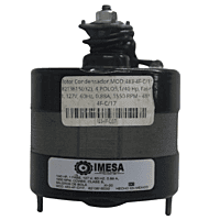 Motor Condensador,MOD:483-4F-C/17(8213615032), 4 POLOS,1/40 Hp, Fase 1, 127V, 60Hz, 0.88A, 1550 RPM - 483-4F-C/17 Motor Condensador,MOD:483-4F-C/17(8213615032), 4 POLOS,1/40 Hp, Fase 1, 127V, 60Hz, 0.88A, 1550 RPM - 483-4F-C/17