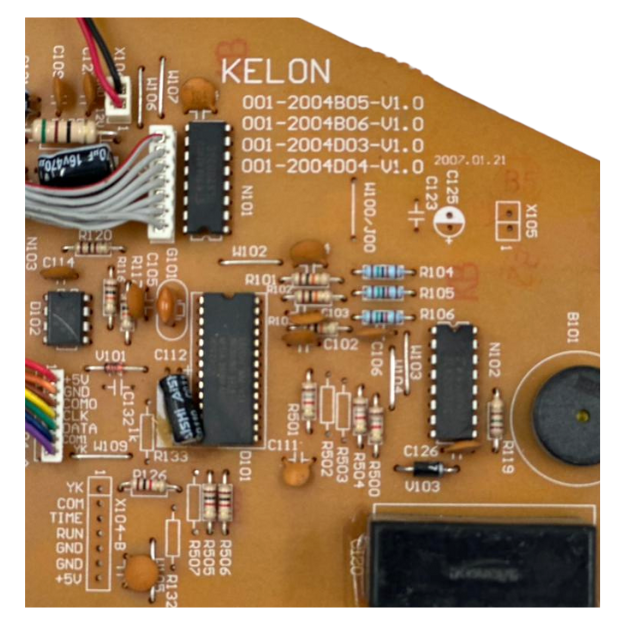 Tarjeta Electronica Evaporador Para Minisplit Mirage 2Ton, 220V, F/C,Capacitor 2Mf, 450V - 814091050