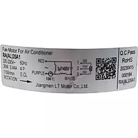 Motor Evaporador Para Minisplit Mirage, 220V, V32-950050668