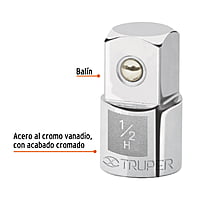 Adaptador para matraca de cuadro 1/2' a cuadro 3/4' - A-5653 / 13426 Adaptador para matraca de cuadro 1/2' a cuadro 3/4' - A-5653 / 13426
