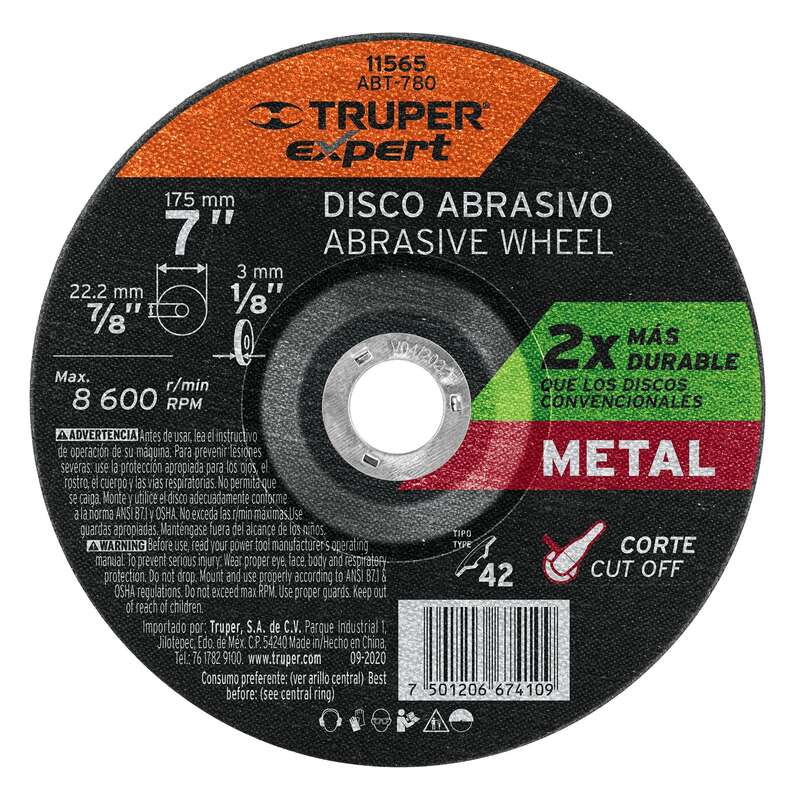 disco-p-corte-metale-tipo42-diámetro-7-alto-rendimiento-abt-780-11565 disco-p-corte-metale-tipo42-diámetro-7-alto-rendimiento-abt-780-11565