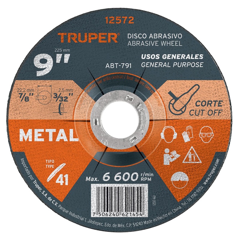 disco-p-corte-de-metal-tipo-41-diámetro-9-usos-generales-abt-791-12572 disco-p-corte-de-metal-tipo-41-diámetro-9-usos-generales-abt-791-12572