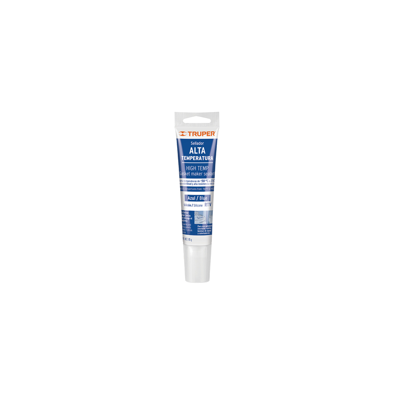 Sellador para altas temperaturas, silicón azul, 85 gr - ALTE-A / 17568 Sellador para altas temperaturas, silicón azul, 85 gr - ALTE-A / 17568