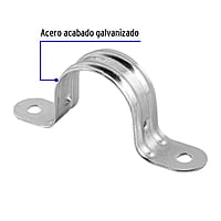 Bolsa con 5 abrazaderas 1-1/4' tipo omega para tubo, Volteck - AO-114 / 46030 Bolsa con 5 abrazaderas 1-1/4' tipo omega para tubo, Volteck - AO-114 / 46030