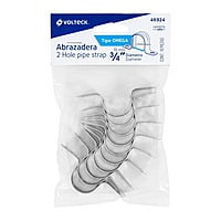 Bolsa con 10 abrazaderas 3/4' tipo omega para tubo, Volteck - AO-3/4 / 46924 Bolsa con 10 abrazaderas 3/4' tipo omega para tubo, Volteck - AO-3/4 / 46924
