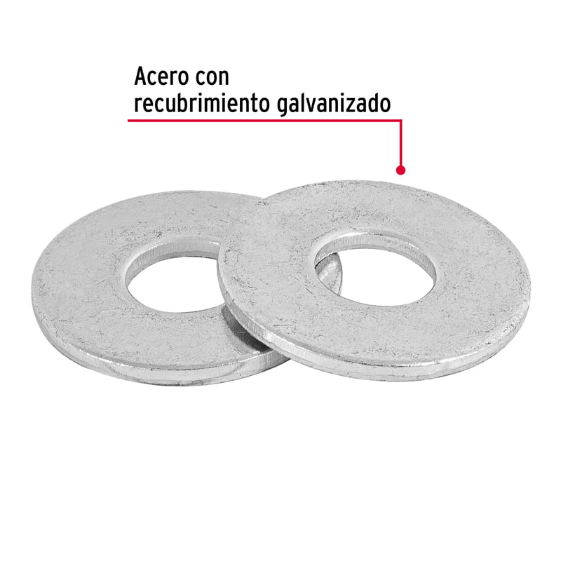 Bolsa con 1 kg de arandelas planas de 3/8' - ARA-3/8 / 44545 Bolsa con 1 kg de arandelas planas de 3/8' - ARA-3/8 / 44545