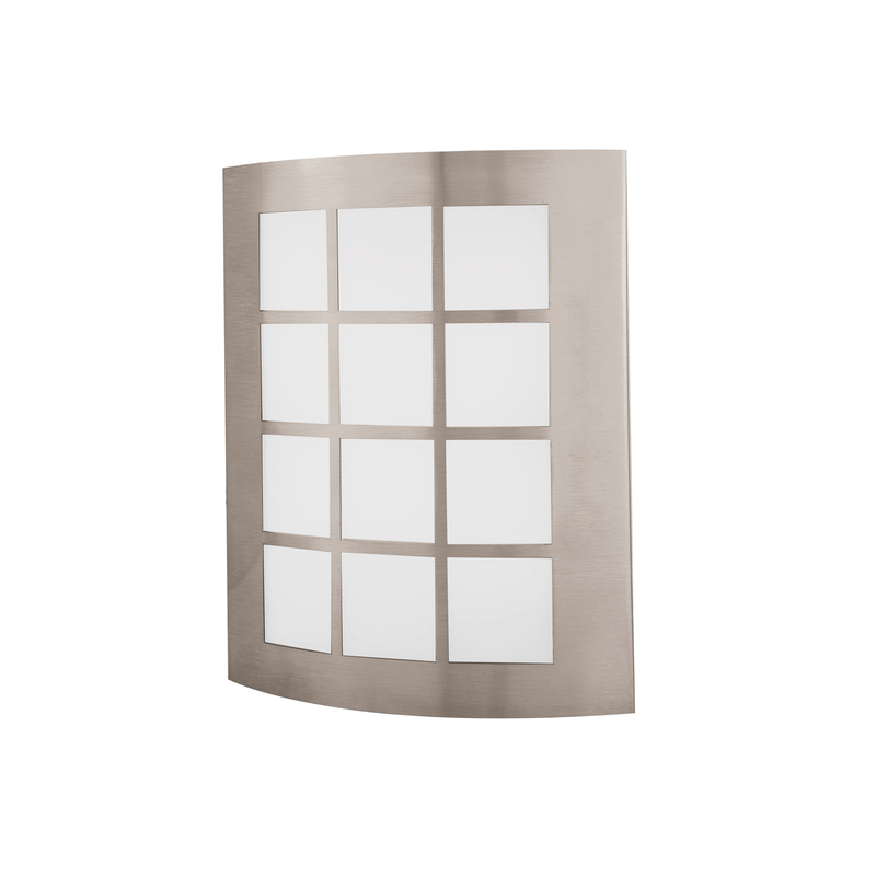 Arbotante decorativo de LED 15 W acero inoxidable luz cálida - 48011 - ARB-003L - Caja con 1 Pieza – Master 20