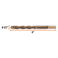 Broca para concreto, 1/2 x 6' - BCT-1/2X6 / 11230 Broca para concreto, 1/2 x 6' - BCT-1/2X6 / 11230