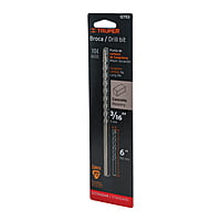 Broca para concreto, 3/16 x 6' en blister - BCT-3/16X6-B / 12753 Broca para concreto, 3/16 x 6' en blister - BCT-3/16X6-B / 12753