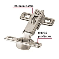 Bolsa c/2 bisagras bidimensionales de 95°,cobertura completa - BIDI-95C / 43156 Bolsa c/2 bisagras bidimensionales de 95°,cobertura completa - BIDI-95C / 43156