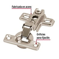Bolsa con 2 bisagras bidimensionales de 95°,cobertura media - BIDI-95M / 43160 Bolsa con 2 bisagras bidimensionales de 95°,cobertura media - BIDI-95M / 43160