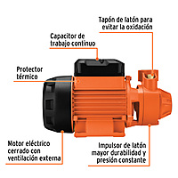 bomba-eléctrica-periférica-para-agua-1-hp-truper-expert-boap-1-10070