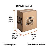 Bomba sumergible metálica para agua limpia uso rudo 1 HP - BOS-1LPX / 15003 Bomba sumergible metálica para agua limpia uso rudo 1 HP - BOS-1LPX / 15003