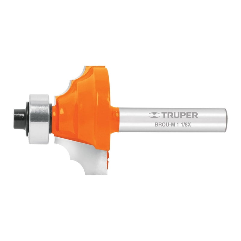 Broca para router, moldura clásica, 1-1/8' con balero - BROU-M1-1/8X / 11486 Broca para router, moldura clásica, 1-1/8' con balero - BROU-M1-1/8X / 11486