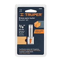 Broca para router, media caña, 3/8' - BROU-MC3/8 / 11461 Broca para router, media caña, 3/8' - BROU-MC3/8 / 11461