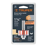 Broca para router, rebajado, 1-1/4' con balero - BROU-RB1-1/4X / 11477