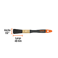 Brocha profesional, mango de plástico, 1/2', Truper Expert - BRT-1/2X / 17849 Brocha profesional, mango de plástico, 1/2', Truper Expert - BRT-1/2X / 17849