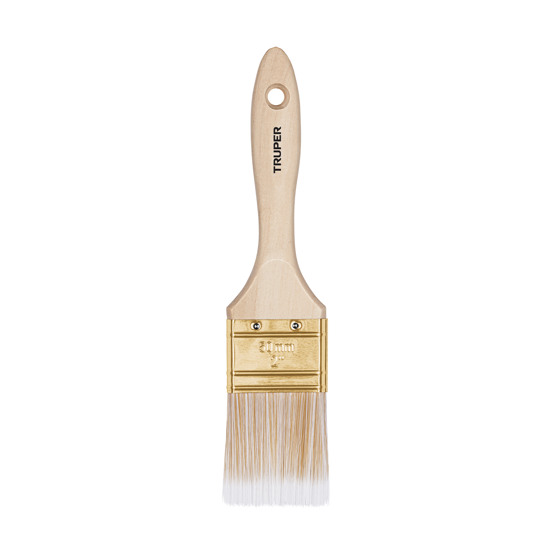 Brocha cerdas sintéticas,mango de madera, corte recto, 2' - BRT-2S / 13344 Brocha cerdas sintéticas,mango de madera, corte recto, 2' - BRT-2S / 13344