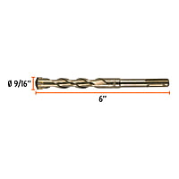 Broca SDS Plus 9/16 x 6' - BS-9/16X6 / 11273 Broca SDS Plus 9/16 x 6' - BS-9/16X6 / 11273