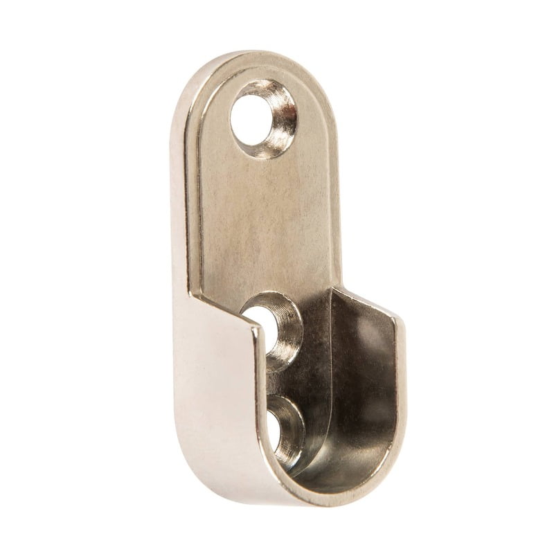 Brida cromada para tubo ovalado de closet - BTO-5 / 48978 Brida cromada para tubo ovalado de closet - BTO-5 / 48978