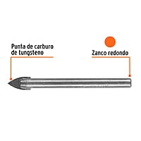 Broca para vidrio y azulejo, 5/16' - BVI-5/16 / 11703 Broca para vidrio y azulejo, 5/16' - BVI-5/16 / 11703