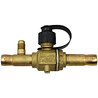 Valvula De Paso Tipo Con Valvula De Acceso, Conexion 1/2 Soldable - BVSS-012