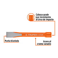 cincel-de-corte-frio-3-4-x-6-truper-c-3-4x6-12139 cincel-de-corte-frio-3-4-x-6-truper-c-3-4x6-12139